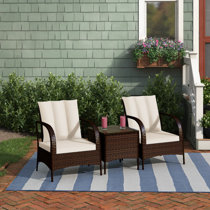 Sunvilla Lauren 3 Piece Woven Seating Set Wayfair